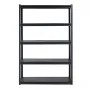Storage Shelves, 3000 lbs, 5 Tier Garage Storage Shelving, 24" D x 48" W x 72" H Adjustable Metal Shelves for Garage Shelves Uti