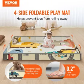 59 "X71" Baby Play Mat Kids Crawling Soft Activity Floor