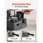 Espresso Tamping Station, ABS Material, 7-in-1 Multifunctional Tamping Station with Detachable Slot, Easy to Clean Espresso Knoc