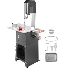 550W Commercial Electric Meat Bandsaw Stainless Steel Bone Sawing Machine