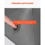 Bed Bumper for Toddlers, 52-inch Inflatable Bed Guard Rail with Safety Flap, Non-Slip TPU Toddler Bedrail Bumper for Twin, Full,