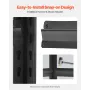 Storage Shelves, 3000 lbs, 5 Tier Garage Storage Shelving, 18" D x 48" W x 78" H Adjustable Metal Shelves for Garage Shelves Uti