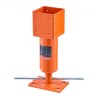 Justerbar landløftestativtag Tag Beam 4 "X4" House Leveling Jack Post