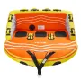 Towable Tube for Boating, 1-3 Riders Inflatable Boat Tubes and Towables, 510lbs Water Sport Towable Tube for Boat to Pull - with