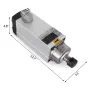 3.0KW Air-cooling Spindle Motor with 3KW 4HP Variable Frequency Drive Inverter VFD Spindle Motor Kit