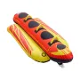 Towable Tubes for Boating, 1-3 Riders Inflatable Boat Tubes and Towables, 510lbs Capacity Hot Dog Water Sport Tube for Boat to P