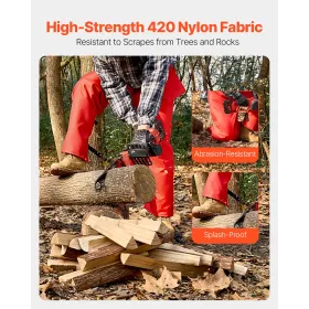 Chainsaw Chaps 39.7 "Forklædestil Chainsaw Safety Chap