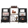 3-lags pladespiller Stand Metal Vinyl Record Stand Up til 280