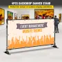 Banner Stand Advertising Printed Set 54 "til 96" Display Trade