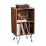 3-lags pladespiller Stand Metal Vinyl Record Stand Up to 150