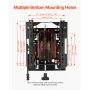 Seat Suspension Kit with Seat Slider Track, Universal Air Ride Seat Suspension for Zero Turn Lawn Mower, 6in Front-to-Back Adjus