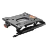 Seat Suspension Kit with Seat Slider Track, Universal Air Ride Seat Suspension for Zero Turn Lawn Mower, 6in Front-to-Back Adjus