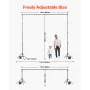 Backdrop Stand, 10 x 10 ft Adjustable Photo Backdrop Stand Kit, Portable Background Backdrop Stand with 4 Crossbars, Heavy Duty 