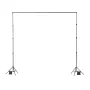 Baggrundsbaggrundsbaggrundsstativ Kit 10 x 10 ft til fest- og