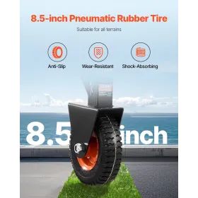 Filskabet, 3-skuffe træ arkivering, låsekontorskab til brev/A4-størrelse, filskab med 5 hjul til hjemmet