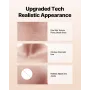 Silicone Breastplate, K Sized High Neckline Fake Breasts for Crossdressers, Realistic Silicone-Filled Fake Boobs Breast Forms fo