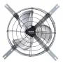 Gable Mount Fan, 15 Inch Attic Exhaust Fan with Adjustable Thermostat & Outer Mesh, 1300 CFM House Ventilator Cools Up to 1850 S