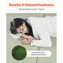 Japanese Tatami Mat, Twin Size Foldable Japanese Tatami Mattress( Natural Rush Grass), Japanese Floor Mattress with Non-Slip Bac