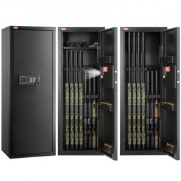 6-8 Rifles Gun Safe Rifle Safe with Lock & Digital Keypad Removable Shelf