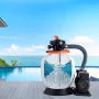 Poolfilterkugler til sandfilterpumpe 4,6 lbs genanvendelig til