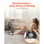 18 i gulvventilator 3-hastighed 360 ° Justerbar Tilt