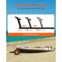 Boat Trailer Dolly, 420lbs Load Capacity, Carbon Steel Trailer Mover with Adjustable Length, 15.7 in Pneumatic Tires and Nonslip