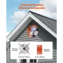 15 "Gable Mount Fan 1650 CFM Attic Dowt -ventilator med