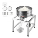 Electric Vibrating Sieve Machine with 40+100 Mesh Automatic Sifter Shaker