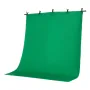 Backdrop Stand, 5 x 6.5 ft Adjustable Photo Backdrop Stand Kit, Portable Background Backdrop Stand with 3 Crossbars, Heavy Duty 