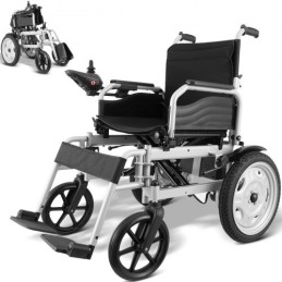 Intelligent Foldable Electric Wheelchair Motorized Power Chair 265 lbs
