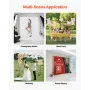 Backdrop Stand, 7 x 10 ft Adjustable Photo Backdrop Stand Kit, Portable Background Backdrop Stand with 3 Crossbars, Heavy Duty P