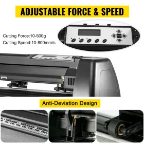 5 in 1 Digital 15"x12" Heat Press&53" Vinyl Cutter w/ Signmaster Software