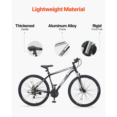 29 "Mountain Bike MTB Bicycle Shimano 21 Speed ​​Front