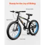 20 "Mountain Bike MTB Bicycle Shimano 7 Speed ​​Carbon Steel