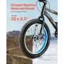 20 "Mountain Bike MTB Bicycle Shimano 7 Speed ​​Carbon Steel
