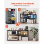 Storage Shelves, 2000 lbs, 5 Tier Garage Storage Shelving, 16" D x 32" W x 62.8" H Adjustable Metal Shelves for Garage Shelves U