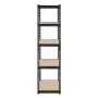 Opbevaringshylder 16 "D X 32" W X 62,8 "H 5-lags