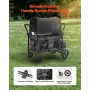 Vogn klapvogn til 4 børn push pull quad sammenfoldelig klapvogn