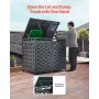 Skrald Opbevaring Skur til 2 skraldecontainer