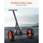 S Trailer Dolly 18 og 22 i justerbar højde 2 i kugle 15.2 i dæk