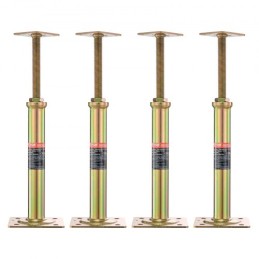 4PCS Adjustable Floor Jack Post House Floor Leveling Lift 11.6"-16" Height