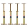 4PCS Adjustable Floor Jack Post House Floor Leveling Lift 11.6"-16" Height