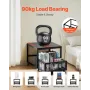 Mini Køleskab Stand 198lbs med opbevaring Opbevaringsvogn og