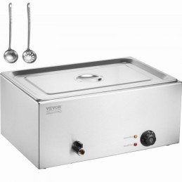 Kommerciel elektrisk mad varmere bordplade buffet 1*18L Pan Bain Marie
