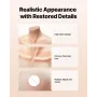 Silicone Breastplate, H-Cup High Neckline Fake Breasts for Crossdressers, Realistic Silicone-Filled Fake Boobs Breast Forms for 