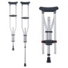 Underarm Crutches 13-Level Height Adjustable Under Arm Walking Crutches