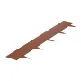Steel Landscape Edging, 6 Packs 40 x 8 in Weather-Resistant & Pre-Rust Metal Landscape Edging, Bendable Garden Edging Border, Sh