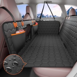 54 x 25.6 in Dog Car Seat Cover for Back Seat Waterproof 600D for Cars
