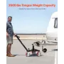 Trailer Dolly, 3500lbs Tongue Weight Capacity, 18 inch and 22 inch Height Adjustable Trailer Dolly, with 2 inch Hitch Ball, Adju