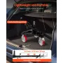 Trailer Dolly, 3500lbs Tongue Weight Capacity, 18 inch and 22 inch Height Adjustable Trailer Dolly, with 2 inch Hitch Ball, Adju
